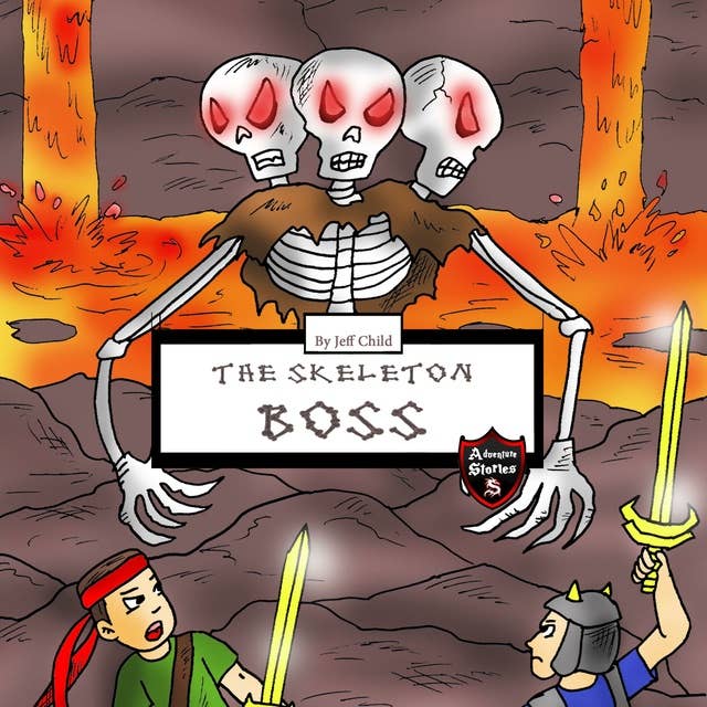 Skeleton Boss: Epic Battle with a Giant Three-Headed Skeleton