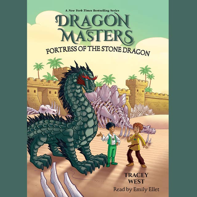 Cover for Fortress of the Stone Dragon: A Branches Book (Dragon Masters #17)