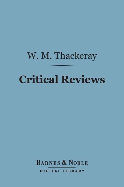 Critical Reviews (Barnes & Noble Digital Library)