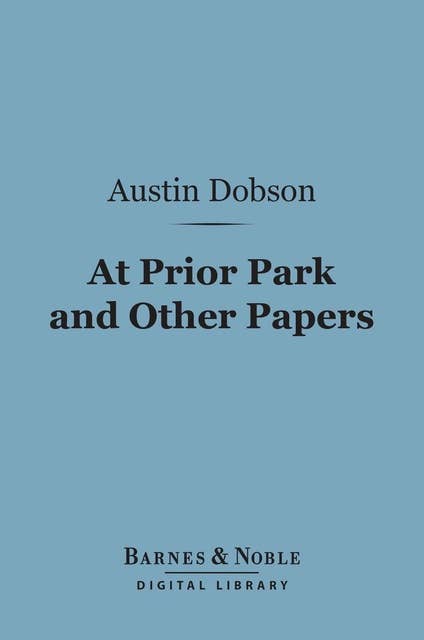 At Prior Park and Other Papers (Barnes & Noble Digital Library)