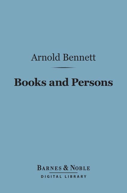 Books and Persons (Barnes & Noble Digital Library)
