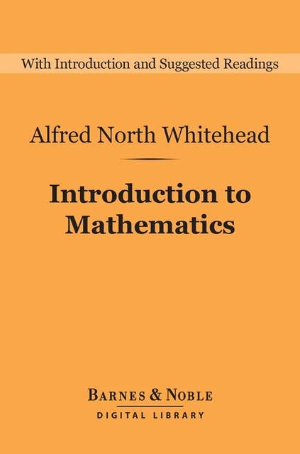 Introduction to Mathematics (Barnes & Noble Digital Library)