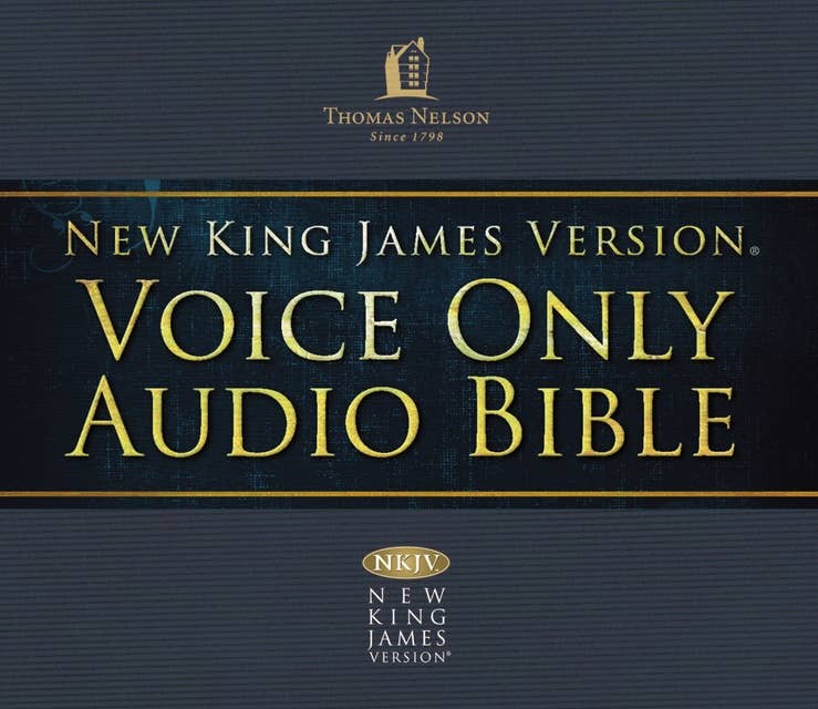 Cover for Voice Only Audio Bible - New King James Version, NKJV (Narrated by Bob Souer): (25) Mark: Holy Bible, New King James Version