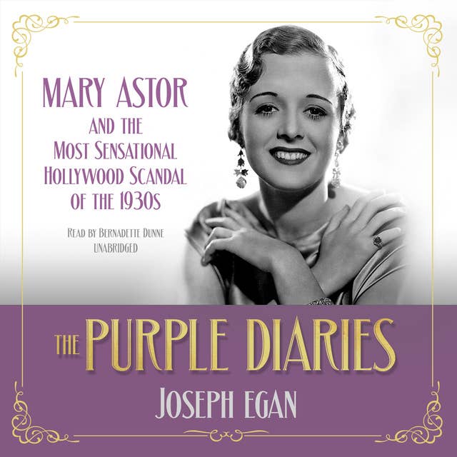 Cover for The Purple Diaries: Mary Astor and the Most Sensational Hollywood Scandal of the 1930s