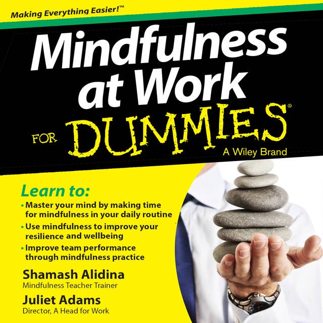 Cover for Mindfulness at Work For Dummies