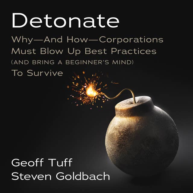 Detonate: Why - And How - Corporations Must Blow Up Best Practices (and bring a beginner's mind) To Survive