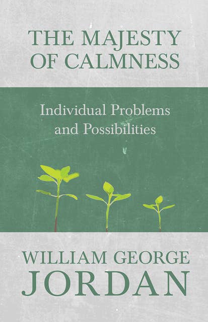 The Majesty of Calmness: Individual Problems and Possibilities