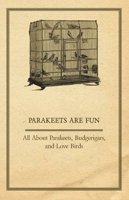 Parakeets are Fun - All About Parakeets, Budgerigars, and Love Birds