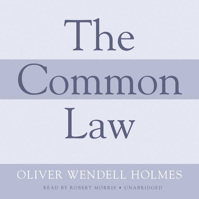 The Common Law: Exploring Legal Philosophy and Judicial Opinions in American Literature