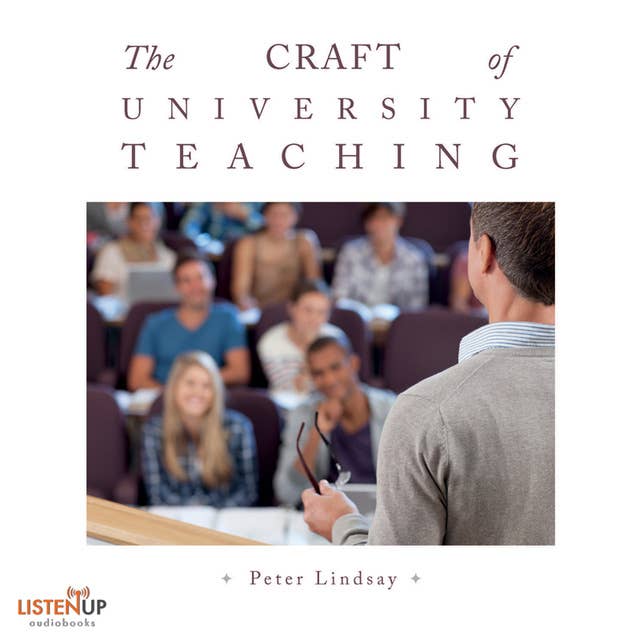 The Craft of University Teaching
