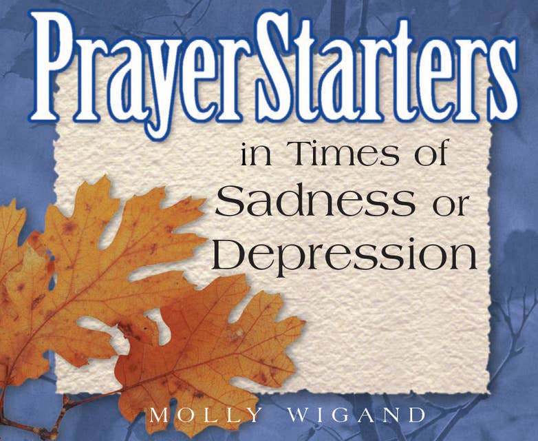 PrayerStarters in Times of Sadness or Depression