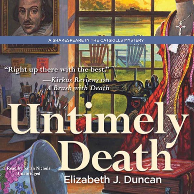 Cover for Untimely Death: A Shakespeare in the Catskills Mystery