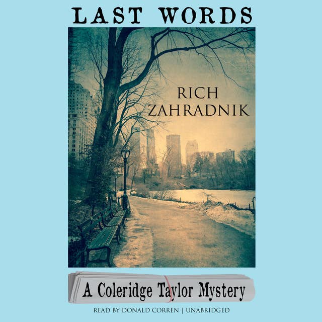 Last Words: A Coleridge Taylor Mystery