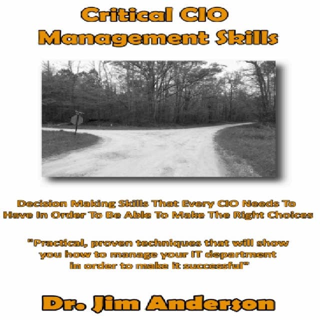 Critical CIO Management Skills: Decision Making Skills That Every CIO Needs To Have In Order To Be Able To Make The Right Choice