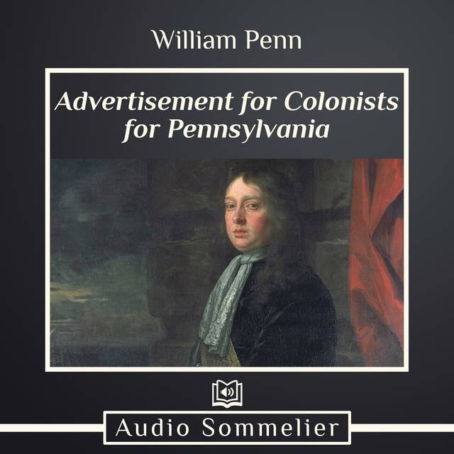 Advertisement for Colonists for Pennsylvania