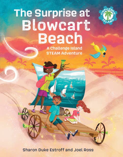 Cover for The Surprise at Blowcart Beach: A Challenge Island STEAM Adventure
