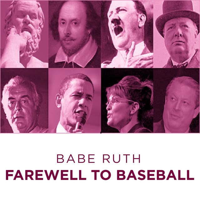Babe Ruth Farewell to Baseball