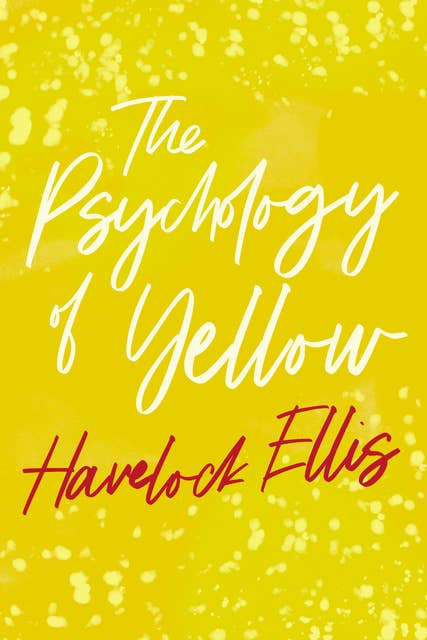 Cover for The Psychology of Yellow