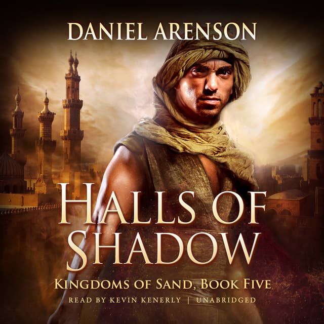 Cover for Halls of Shadow: Kingdoms of Sand, Book 5