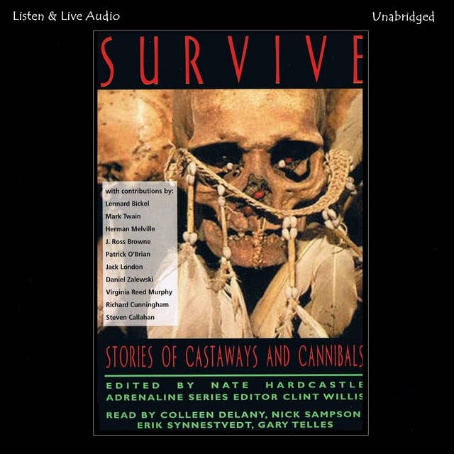 Cover for Survive: Stories of Castaways and Cannibals