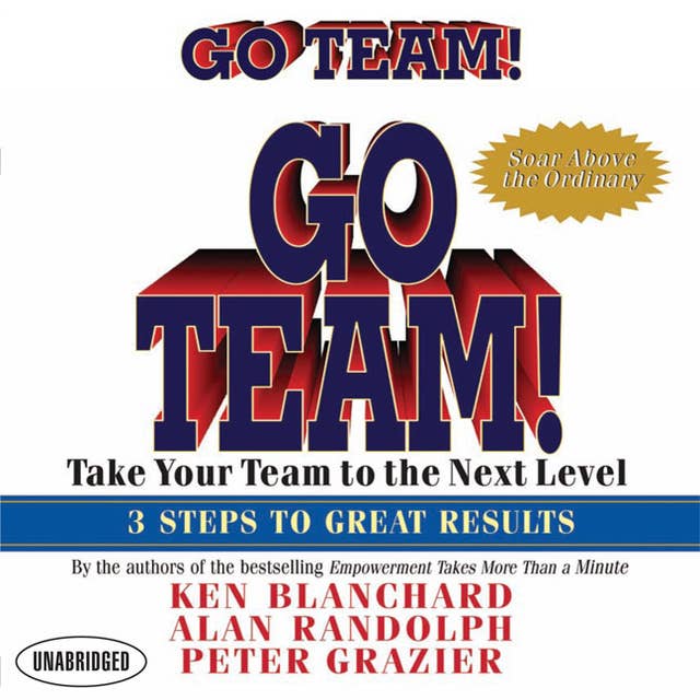 Go Team!: Take Your Team to the Next Level 3 Steps to Great Results: Take Your Team to the Next Level  3 Steps to Great Results