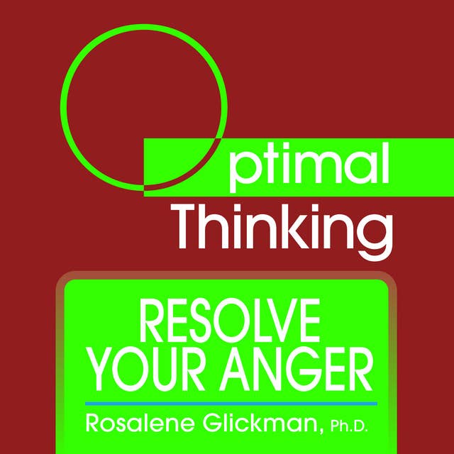 Resolve Your Anger