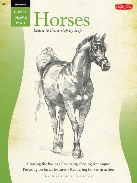 Drawing: Horses (Learn to paint step by step): Learn to paint step by step