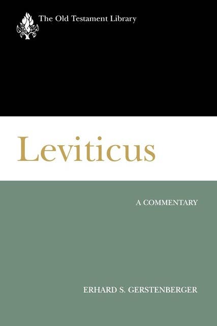 Leviticus (OTL): A Commentary