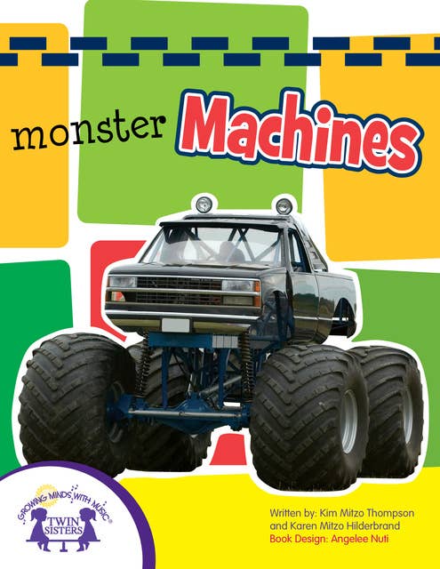 Monster Machines Sound Book