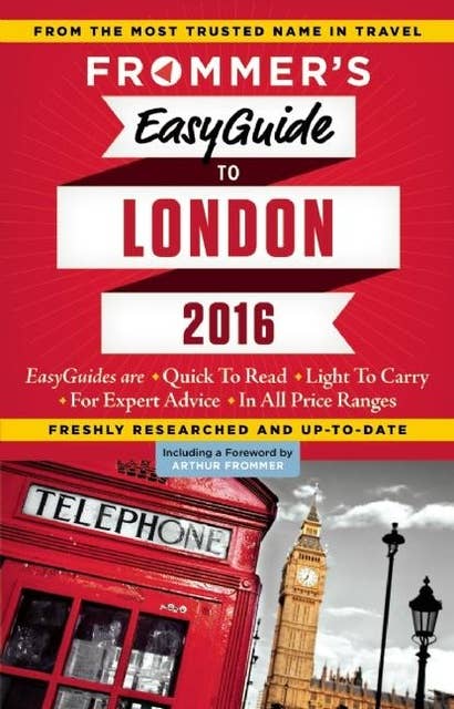 Frommer's EasyGuide to London 2016