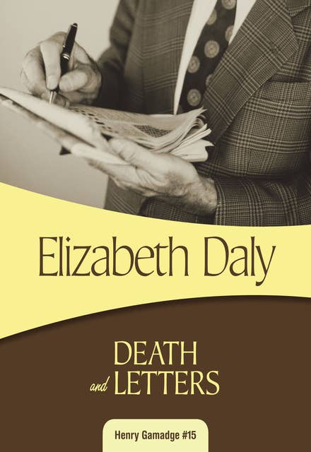 Cover for Death and Letters