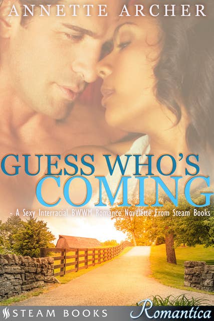 Guess Who's Coming - A Sexy Interracial BWWM Romance Novelette From Steam Books