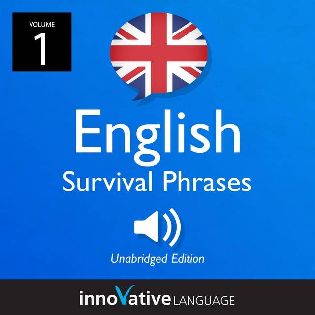 Cover for Learn English: British English Survival Phrases, Volume 1