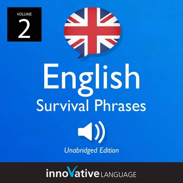 Cover for Learn English: British English Survival Phrases, Volume 2