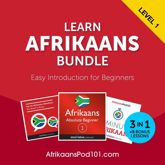 Learn Afrikaans Bundle - Easy Introduction for Beginners (Level 1)