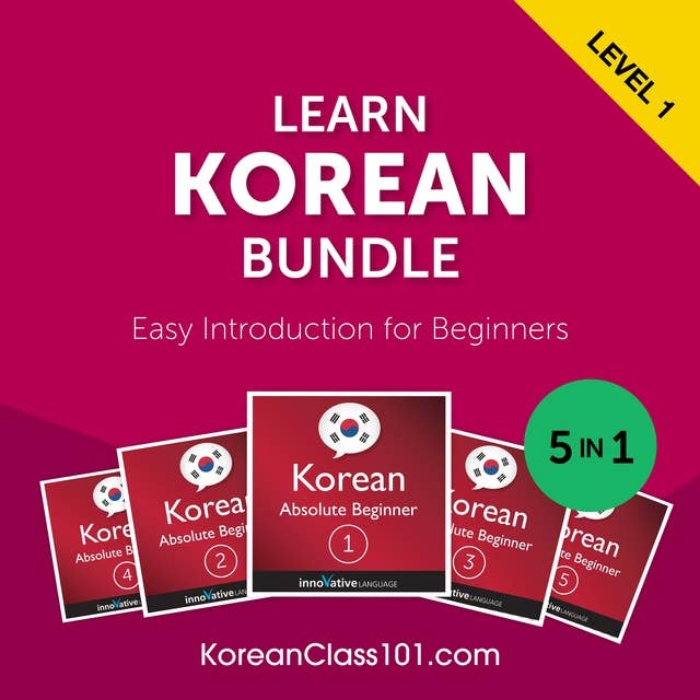 Learn Korean Bundle - Easy Introduction for Beginners (Level 1)