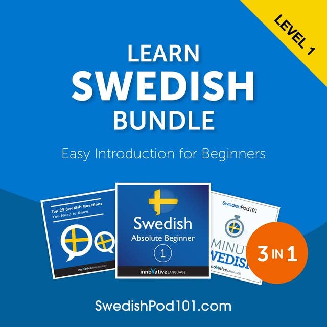 Learn Swedish Bundle - Easy Introduction for Beginners (Level 1)
