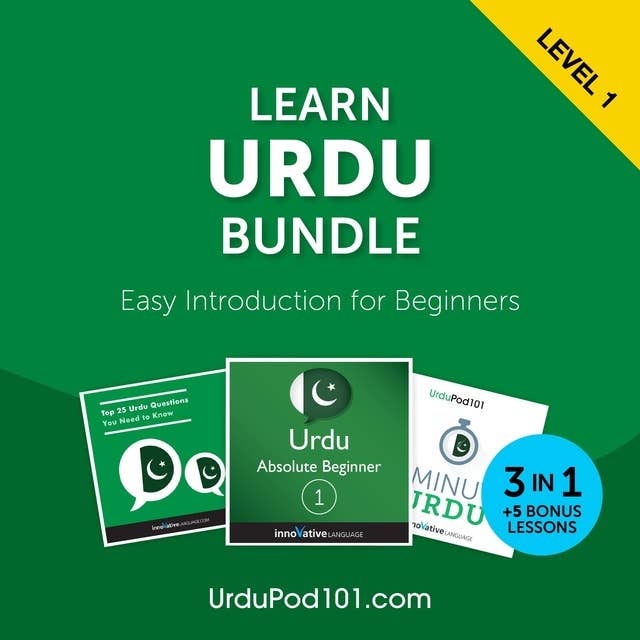 Learn Urdu Bundle - Easy Introduction for Beginners (Level 1)