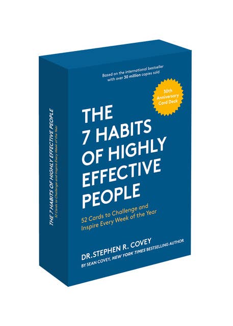 The 7 Habits of Highly Effective People: 52 Cards to Challenge and Inspire Every Week of the Year