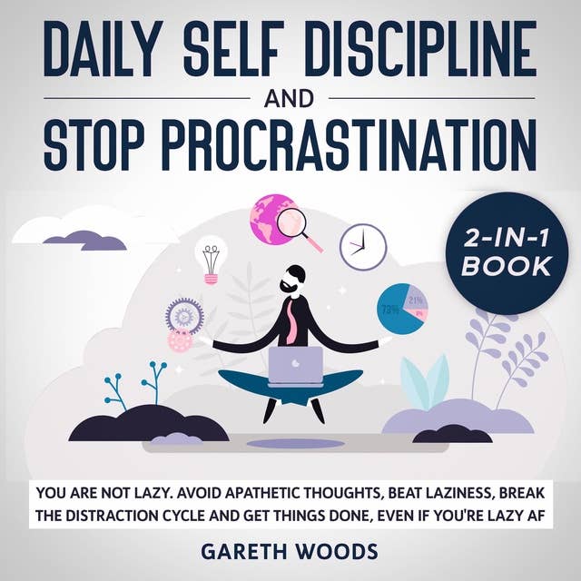 Daily Self Discipline and Procrastination 2-in-1 Book
