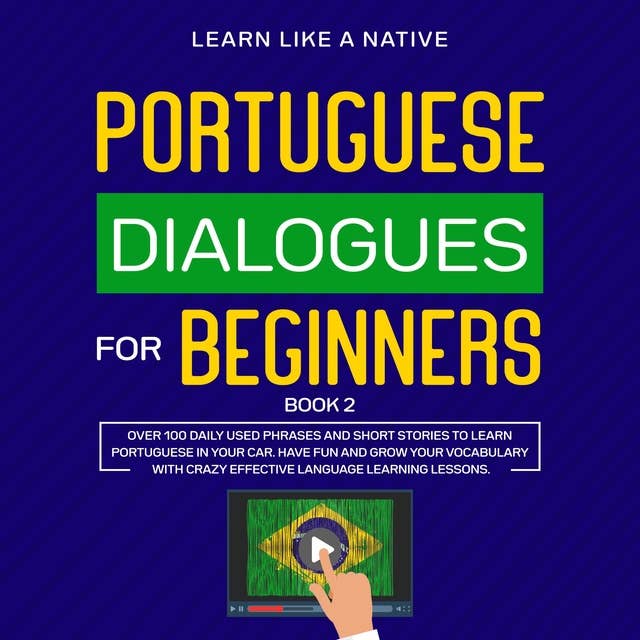 Cover for Portuguese Dialogues for Beginners Book 2