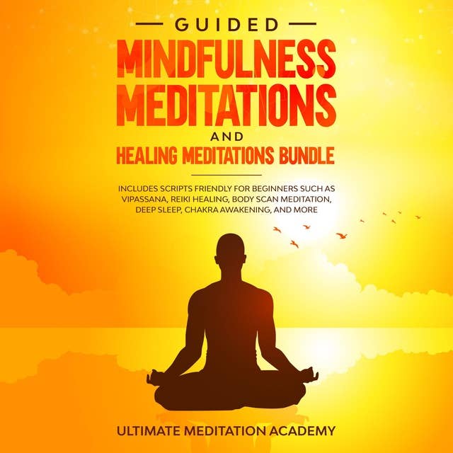 Guided Mindfulness Meditations and Healing Meditations Bundle
