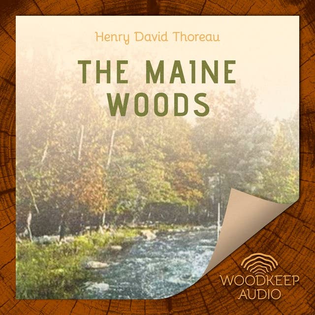 Cover for The Maine Woods