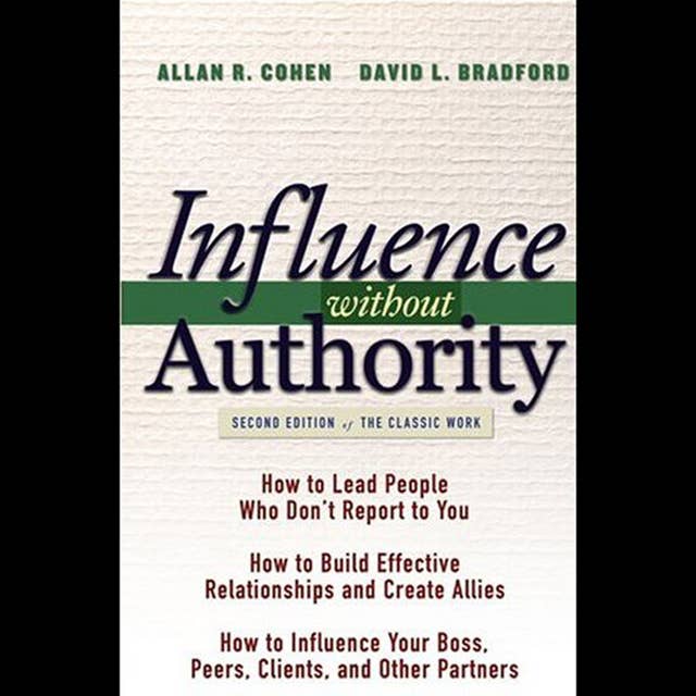 Influence Without Authority, 2nd Edition