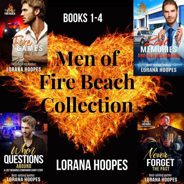 Men of Fire Beach Collection: Books 1-4: Four Clean Romantic Suspense stories