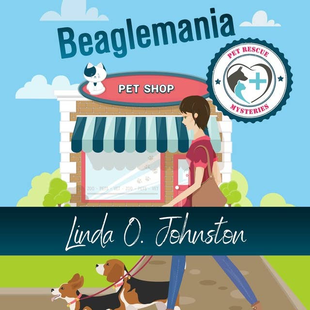 Cover for Beaglemania: Pet Rescue Mysteries, Book 1