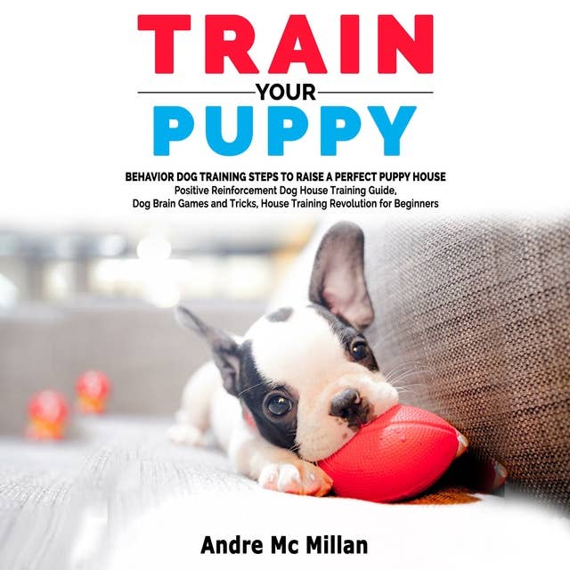 TRAIN YOUR PUPPY: Behavior Dog Training Steps to Raise a Perfect Puppy House – Positive Reinforcement Dog House Training Guide, Dog Brain Games and Tricks, House Training Revolution for Beginners