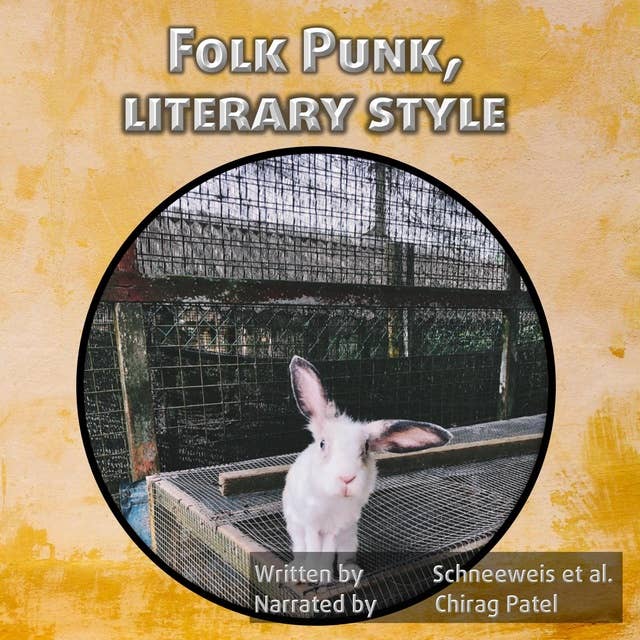 Folk Punk, literary style: The Poetry of Pat ‘The Bunny’ Schneeweis AKA Johnny Hobo