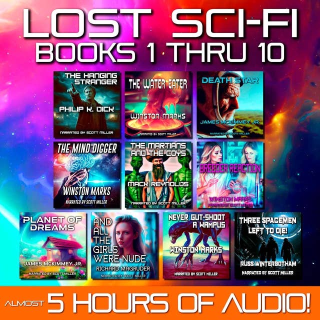 Lost Sci-Fi Books 1 thru 10