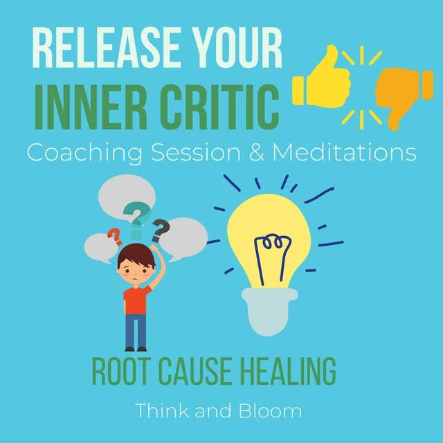 Release Your Inner critic Coaching Session & Meditations Root cause healing: transforming toxic thought & emotions, freedom from your mind, no more harsh judgements seeking approval from others